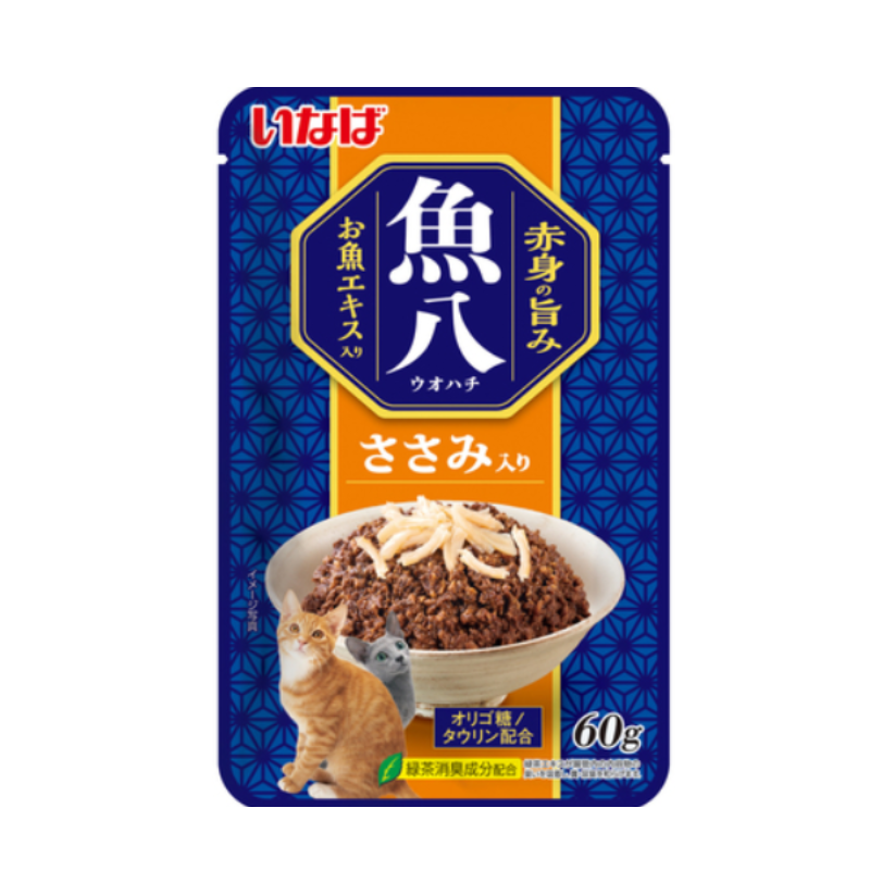 Yahoo! Yahoo!ショッピング(ヤフー ショッピング)いなばペットフード 魚八パウチ ささみ入り60g×96袋セット