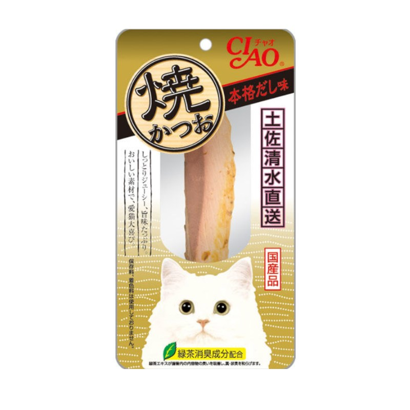 CIAO チャオ 焼かつお 本格だし味 48個セット