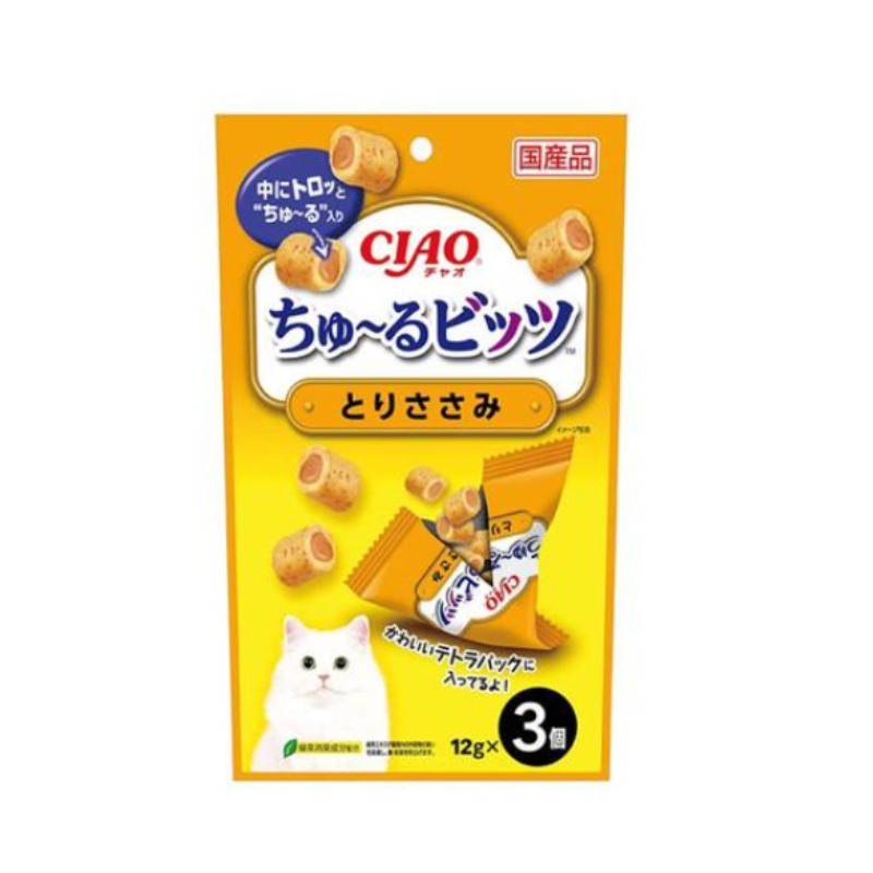 いなば CIAO ちゅ〜るビッツ とりささみ 48袋セット