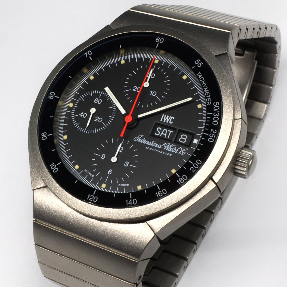 名古屋】IWC ポルシェデザイン クロノグラフ IW3702 チタン ブラック 
