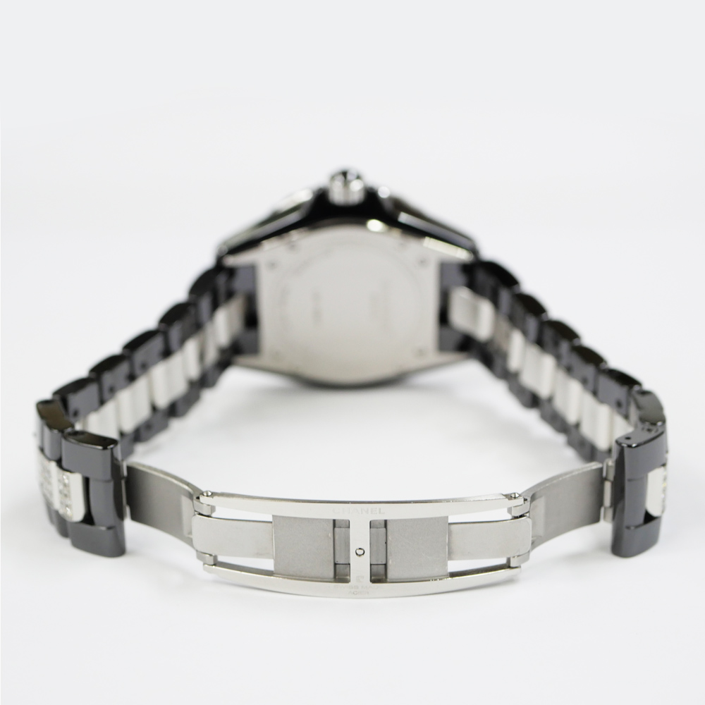 名東】シャネル J12 38mm ダイヤベゼル H1339 ブラック文字盤