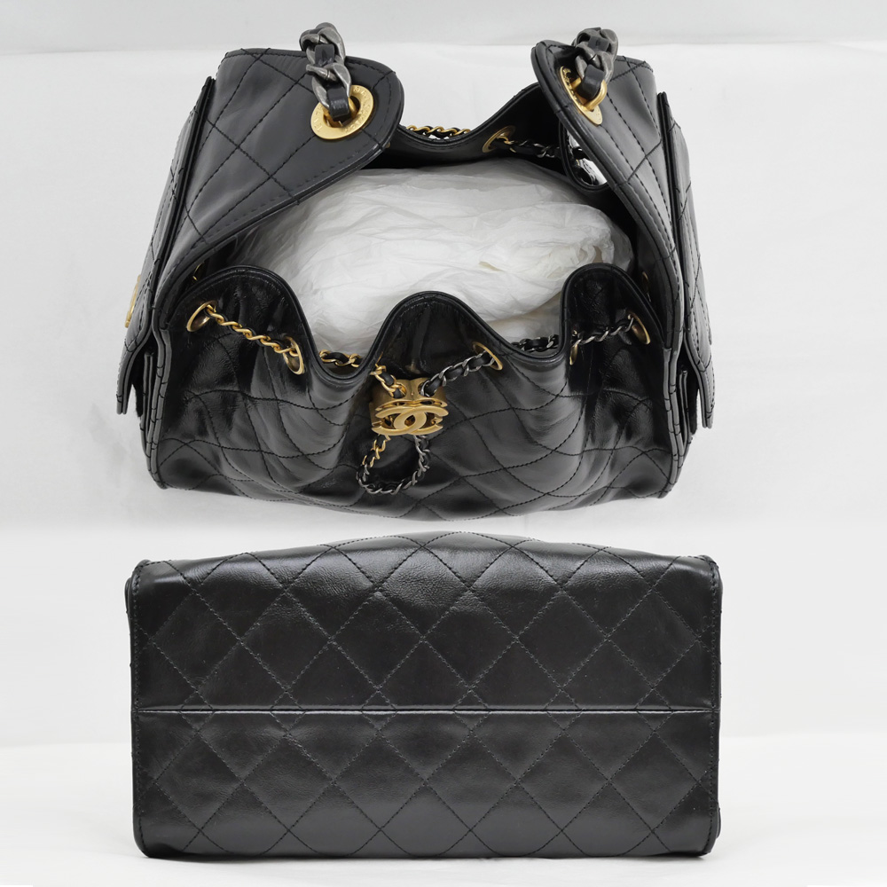 名東】シャネル CHANEL25 スモール ハンドバッグ 肩掛け AS5293