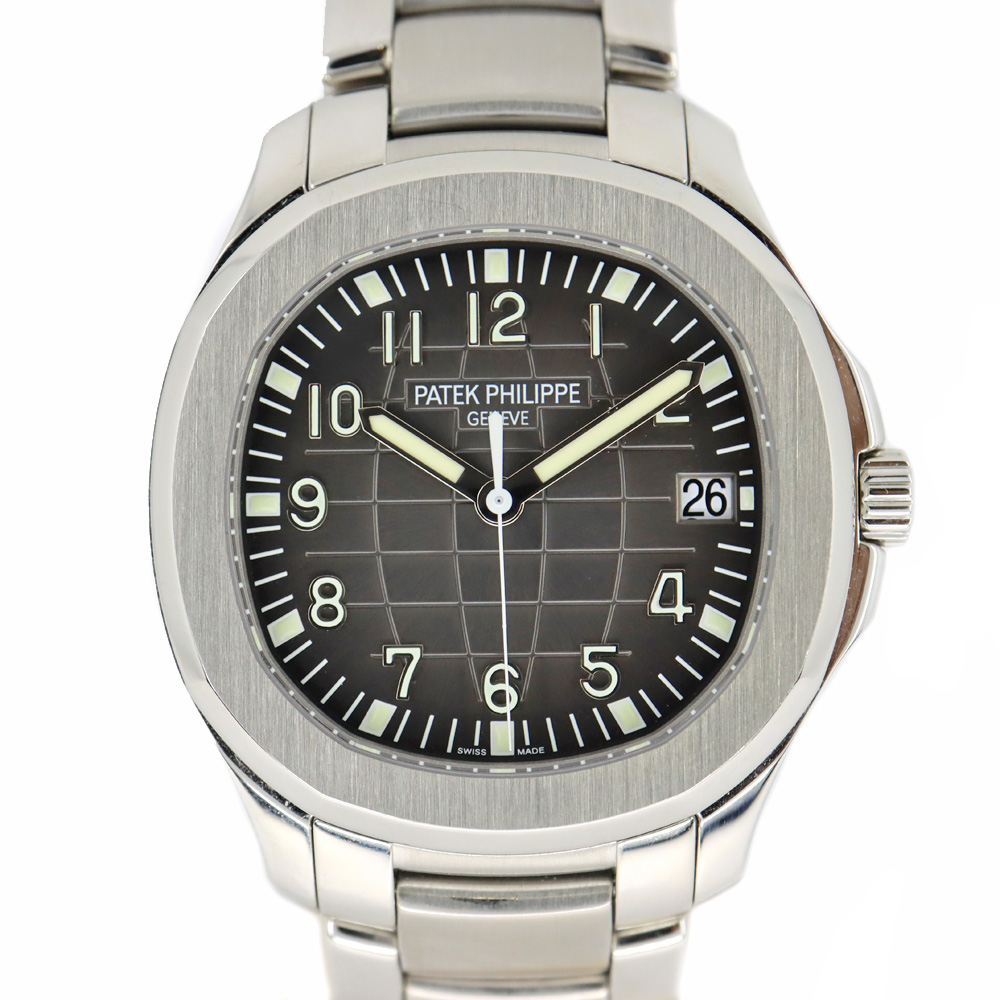 栄】パテックフィリップ アクアノート 5167/1A-001 グレー 腕時計 SS