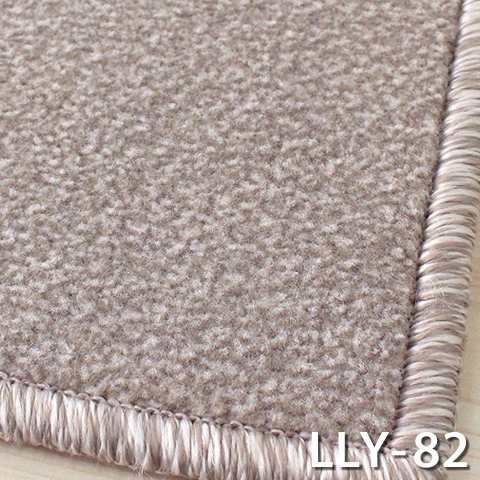 アスワン デスクカーペット ラグマット 防炎ラベル付 (アスリリー/LLY