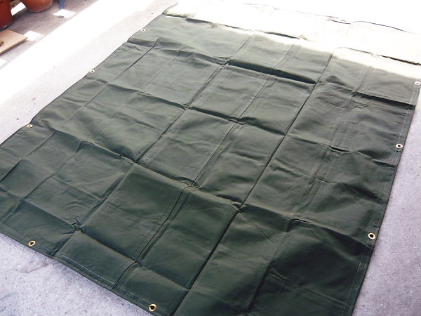 合材シート 綿帆布9号 幅2.6mx長さ5.2m｜uemura-sheet