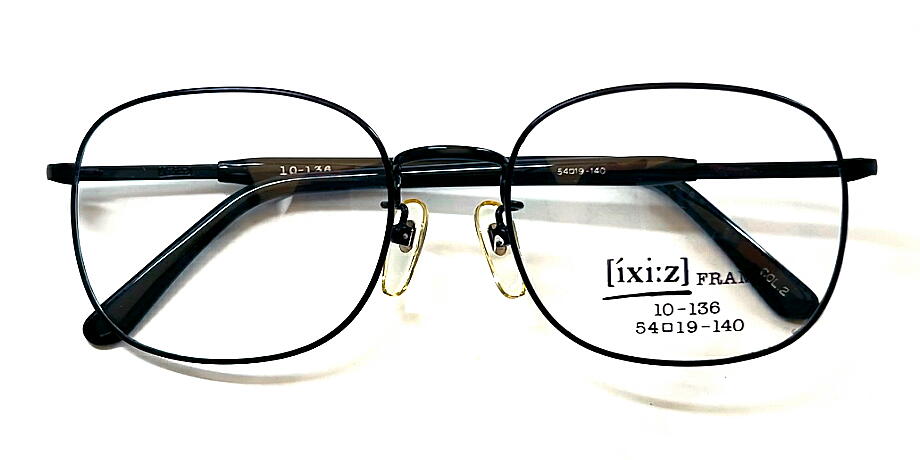 ヴィンテージ メタルフレーム 【ixi:z】イクシーズ 10-136 54mm 昭和