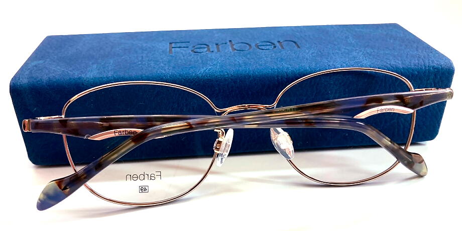 ファルベン Farben F7125-08G 49mm 度付メガネセット マルマン