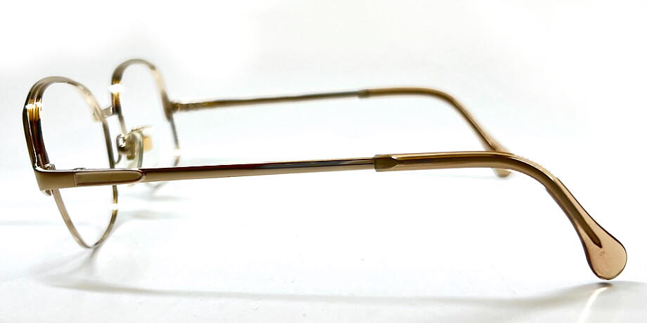 ヴィンテージ Nikon 眼鏡フレーム SPORTS FRAME 金色 日本製 ヴィンテージ Nikon 眼鏡フレーム SPORTS FRAME 金色 日本製