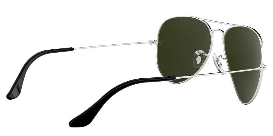 レイバン AVIATOR LARGE METAL シルバー/クリスタルグレイミラー