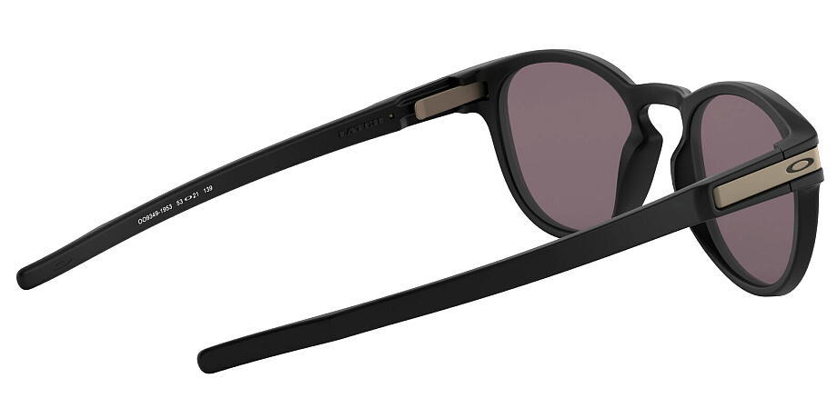☆ OAKLEY LATCH OO9349 マットブラック/PRIZM GRAY Oakley OO9349 Latch™ (Low Bridge Fit) L (53 - 21) with Black