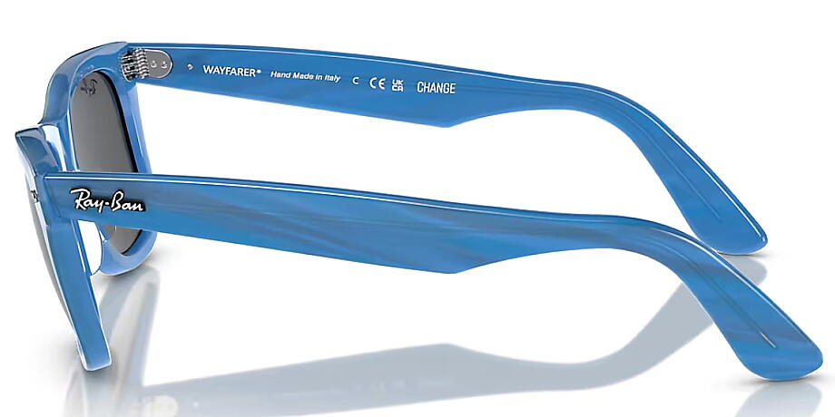 U*G様 レイバン ウェイファーラー RB2140 1319/3F ブルー×チェ WAYFARER レイバン CHANGE COLLECTION RB2140F 1409B1 52mm フル