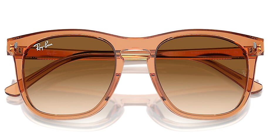 Ray-Ban ラウンド型サングラス ケース付き