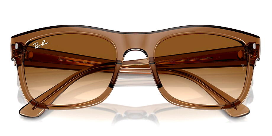 安価 ワタナベ Ray-Ban レイバン RayBan RB4428F 664051 56mm 透明ライト 小物