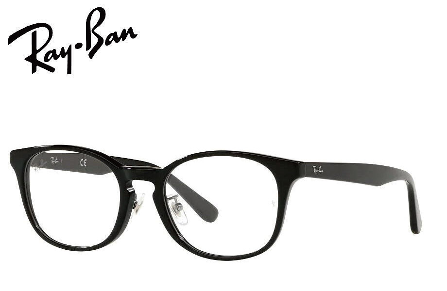 ROUND（Ray-Ban） RayBan Zero RX5386D 2000 51mm ブラック 純正 度