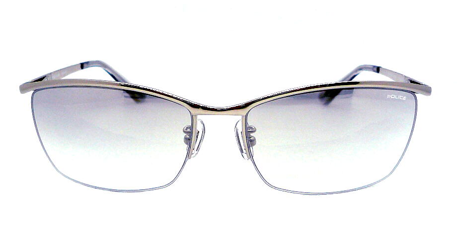 POLICE（ポリス） SPLQ05J 583X シャイニーチタニウム/ミラー
