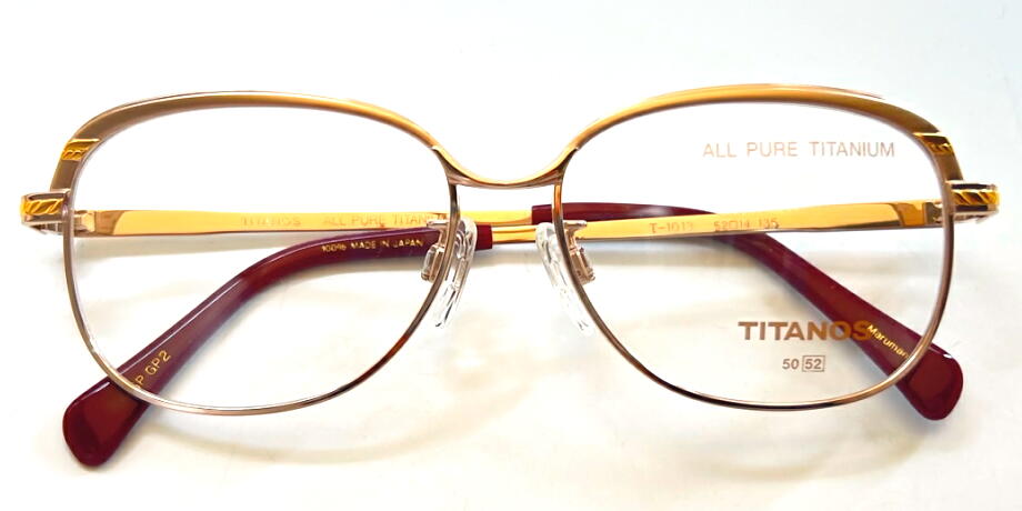 ヴィンテージ 婦人メタル マルマン チタノス Maruman TITANOS T-1013