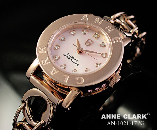 ANNE CLARK（アンクラーク）ハートチェーンブレスレット腕時計 AN1021 
