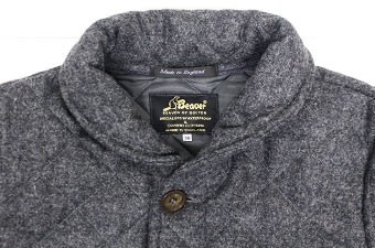 美品❗️ Beaver of Bolton ツイードキルティングジャケット BEAVER OF BOLTON