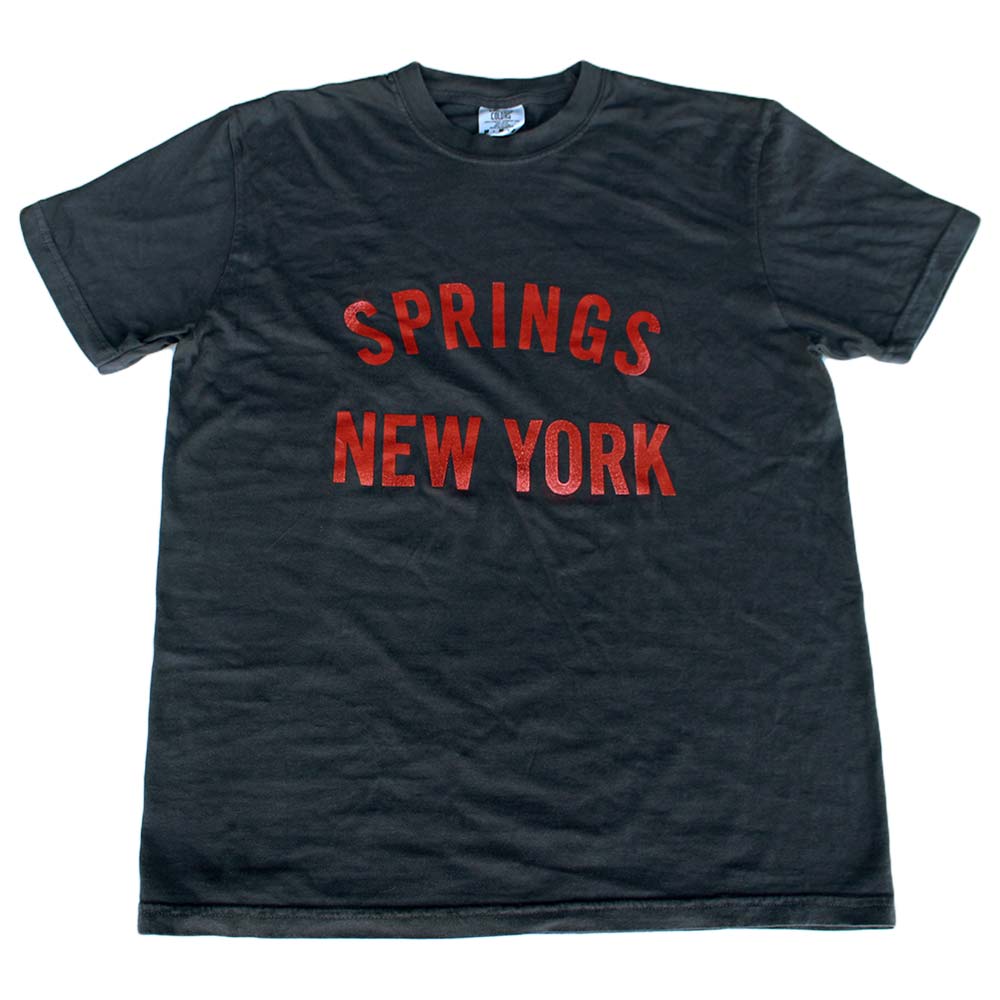 S&S CORNERSHOP "SPRINGS  NEW YORK" PRINT S/S CREWNECK T-SHIRT スプリングスニューヨーク プリント 6.1oz 半袖クルーネックＴシャツ｜ueno-yayoi｜03