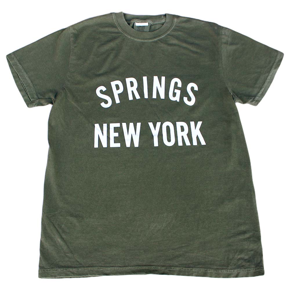 S&S CORNERSHOP "SPRINGS  NEW YORK" PRINT S/S CREWNECK T-SHIRT スプリングスニューヨーク プリント 6.1oz 半袖クルーネックＴシャツ｜ueno-yayoi｜04