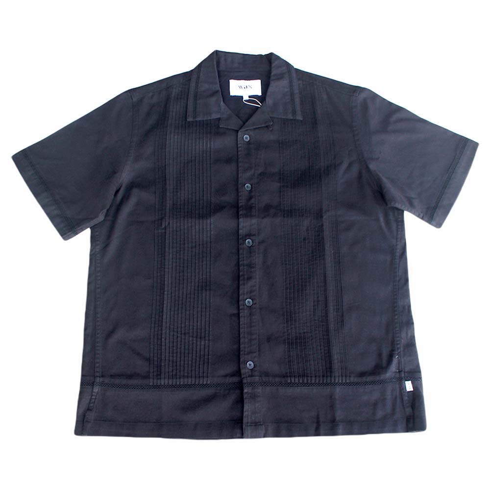 ワックスロンドン Wax London Newton Shirt ニュートンシャツ PINTUCK ...