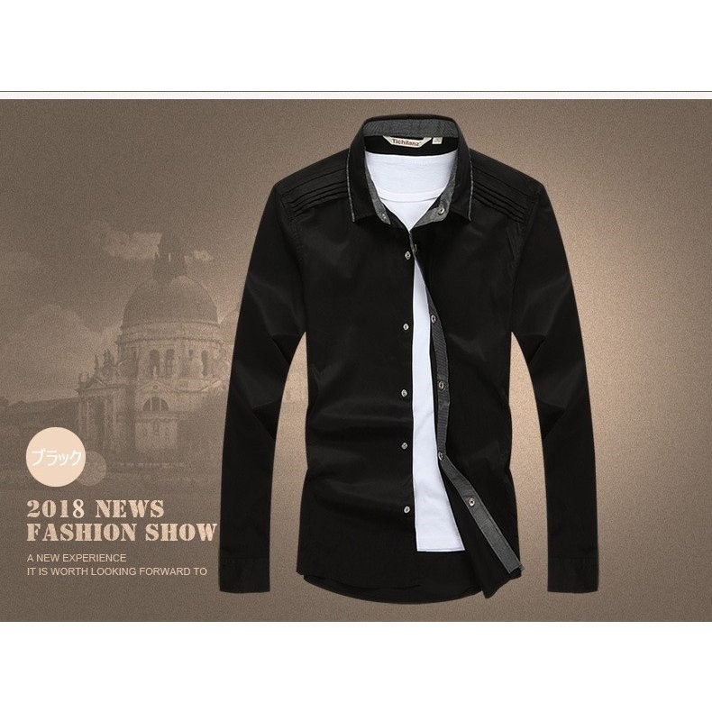 シャツ メンズ おしゃれ カジュアルシャツ ワイシャツ 綿 秋冬 長袖 ビジネスシャツ 大きいサイズ カジュアルシャツ ビジネス 新作 6色 Uss Mtxl01 上杉ストア 通販 Yahoo ショッピング