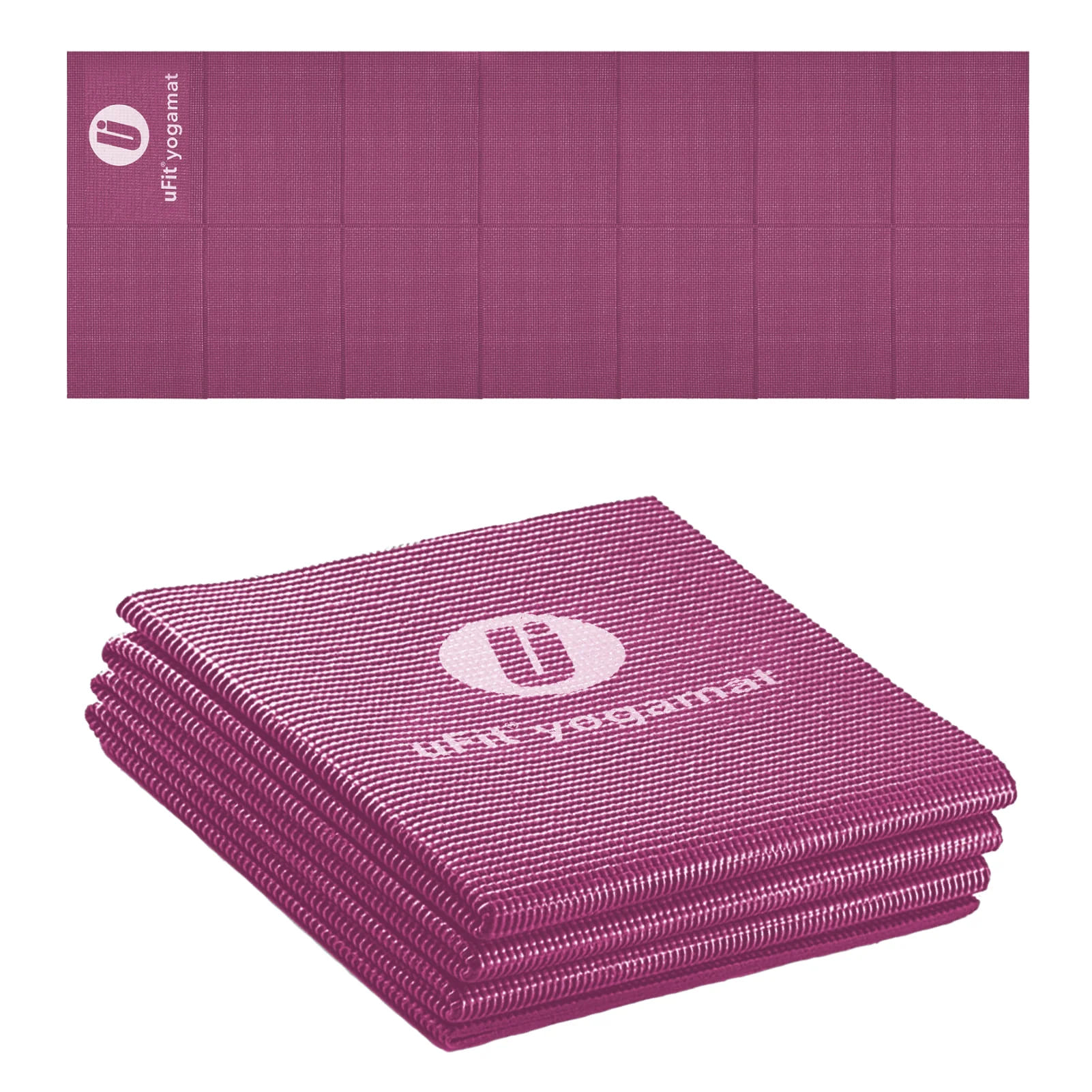 uFit uFit Yoga Mat ヨガマット 折りたたみ 6mm 61cm*173cm 痛くない