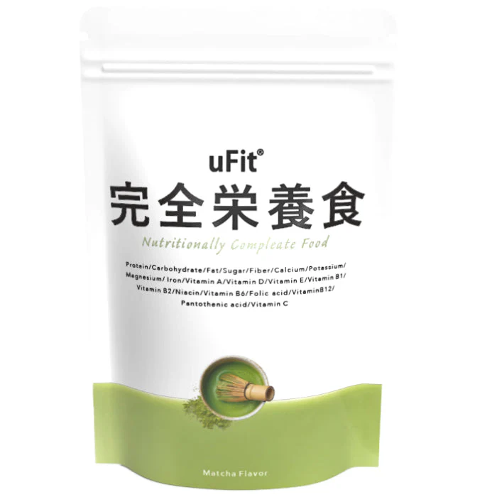uFit 完全栄養食 500g 10食 抹茶 ココア 黒糖きな粉 ほうじ茶 チャイ 国内製造 人工甘味料不使用 ソイ ホエイ 食物繊維 腹持ち 乳酸菌 ダイエット 置き換え