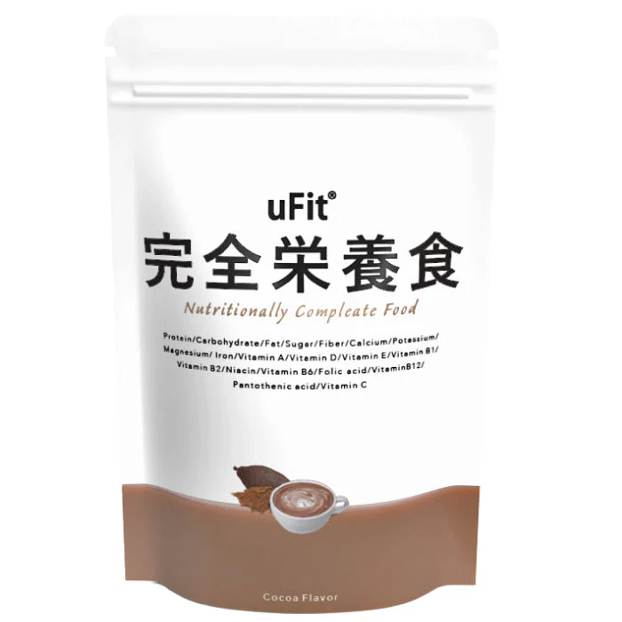 uFit 完全栄養食 500g 10食 抹茶 ココア 黒糖きな粉 ほうじ茶 チャイ 国内製造 人工甘味料不使用 ソイ ホエイ 食物繊維 腹持ち 乳酸菌 ダイエット 置き換え