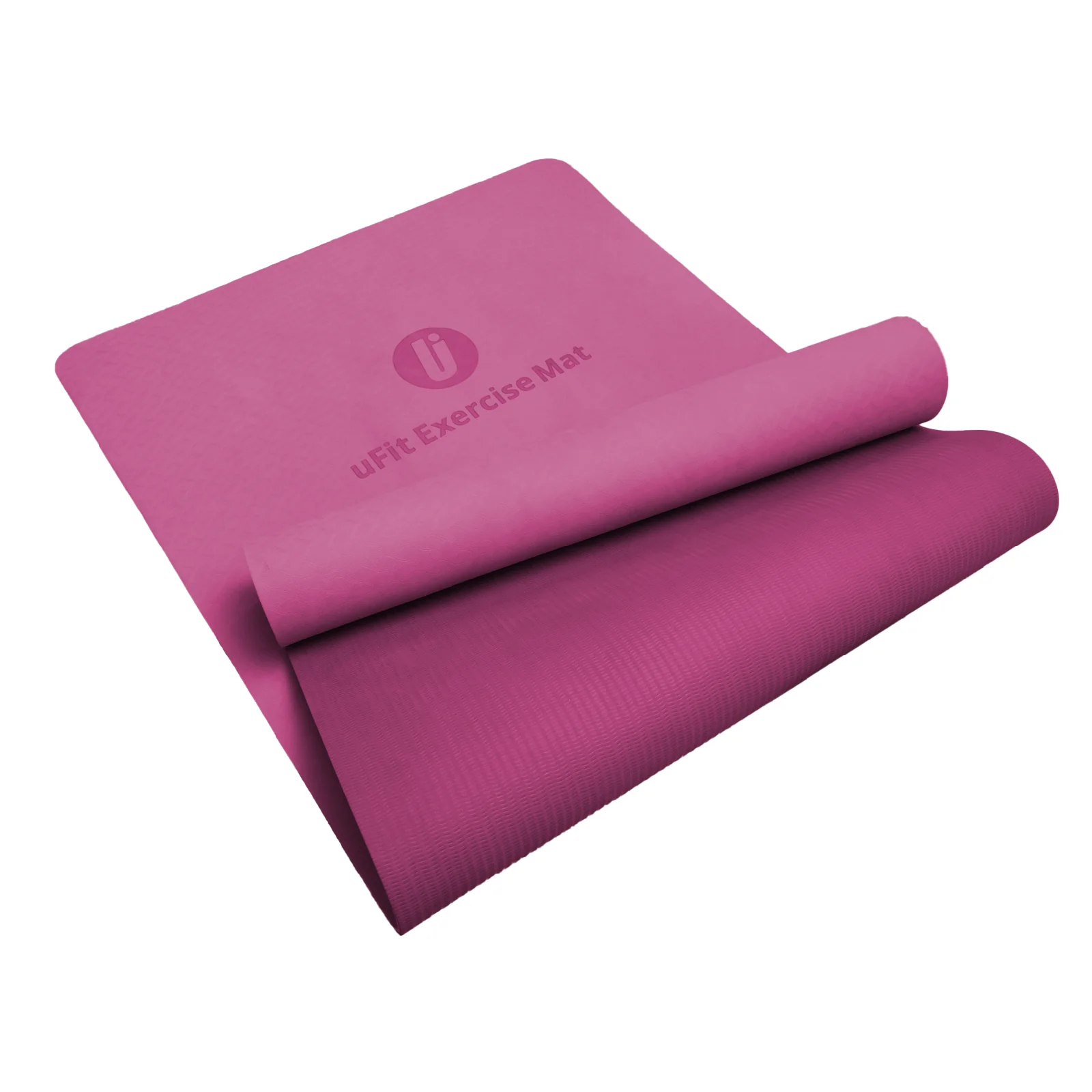 uFit uFit Exercise Mat ヨガマット 8mm 90cm*200cm 厚手 幅広 大きい