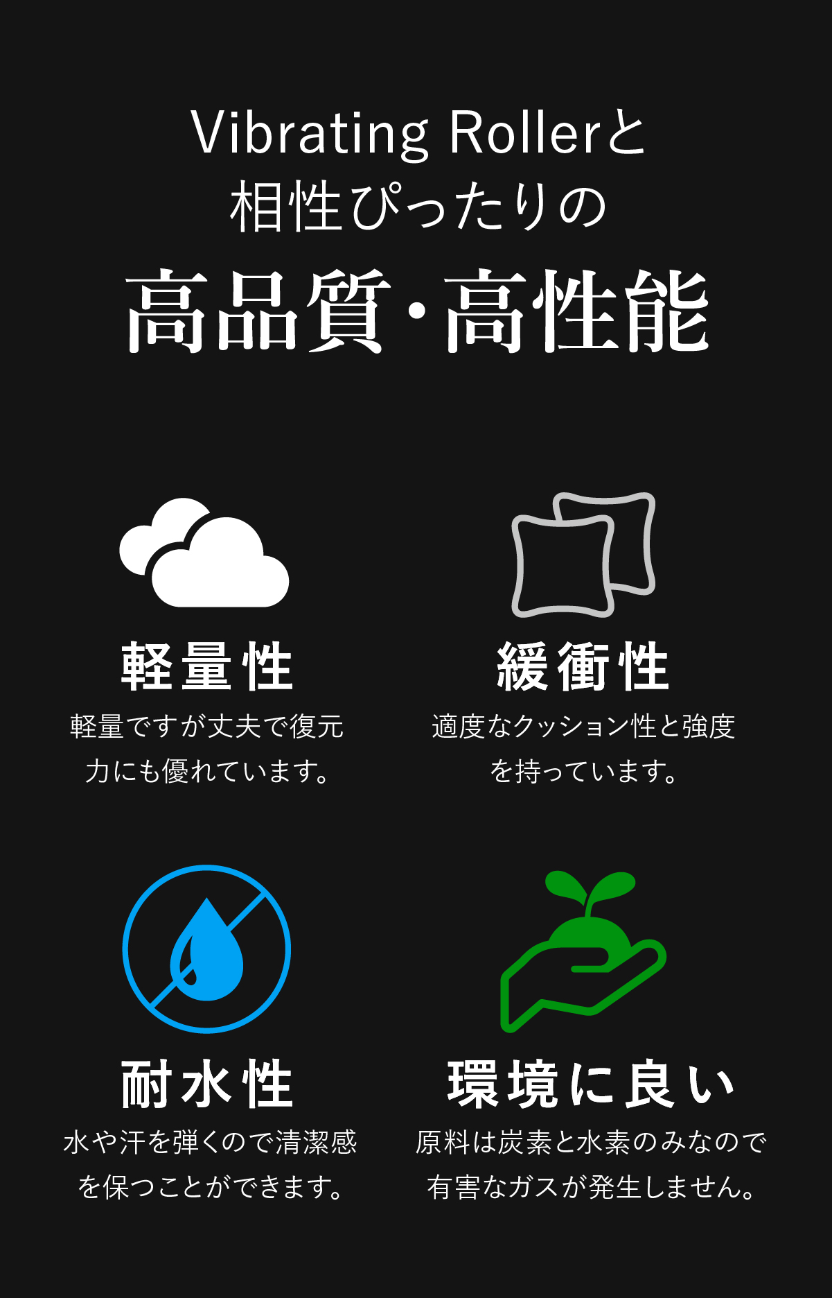 持ちやすい重さ