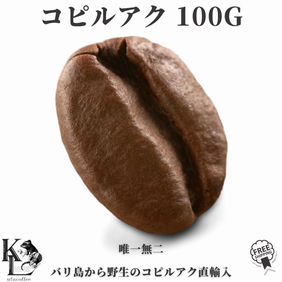 ジャコウネココーヒー コピルアック コピルアク コーヒー豆 珈琲豆 100g : kopiluwak-light-100g : UFUーCOFFEE  - 通販 - Yahoo!ショッピング