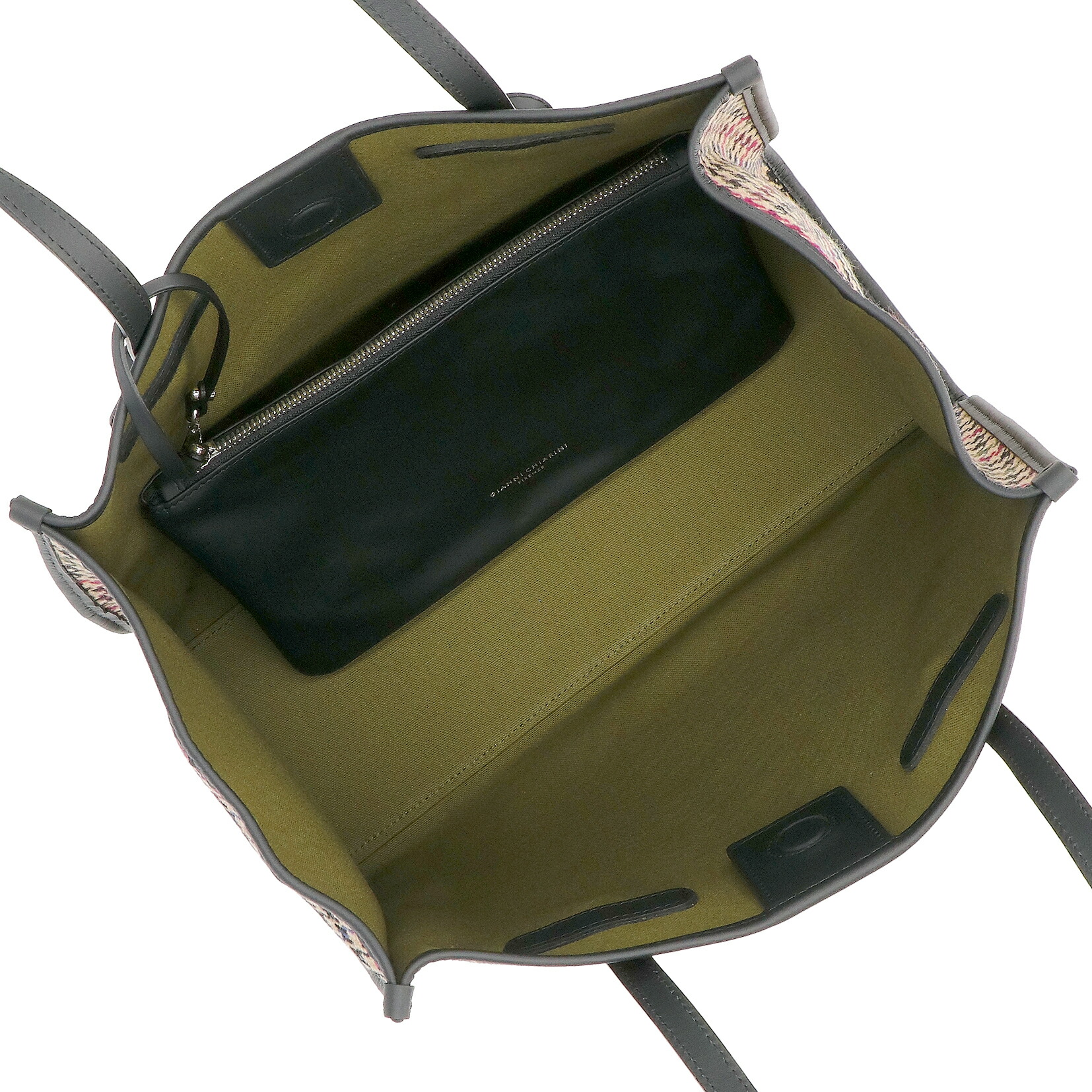 GIANNI CHIARINI ジャンニキアリーニ バッグ トートバッグ MARCELLA M マルチェッラ M BS 6850 VAR.MILITARE レディースの画像