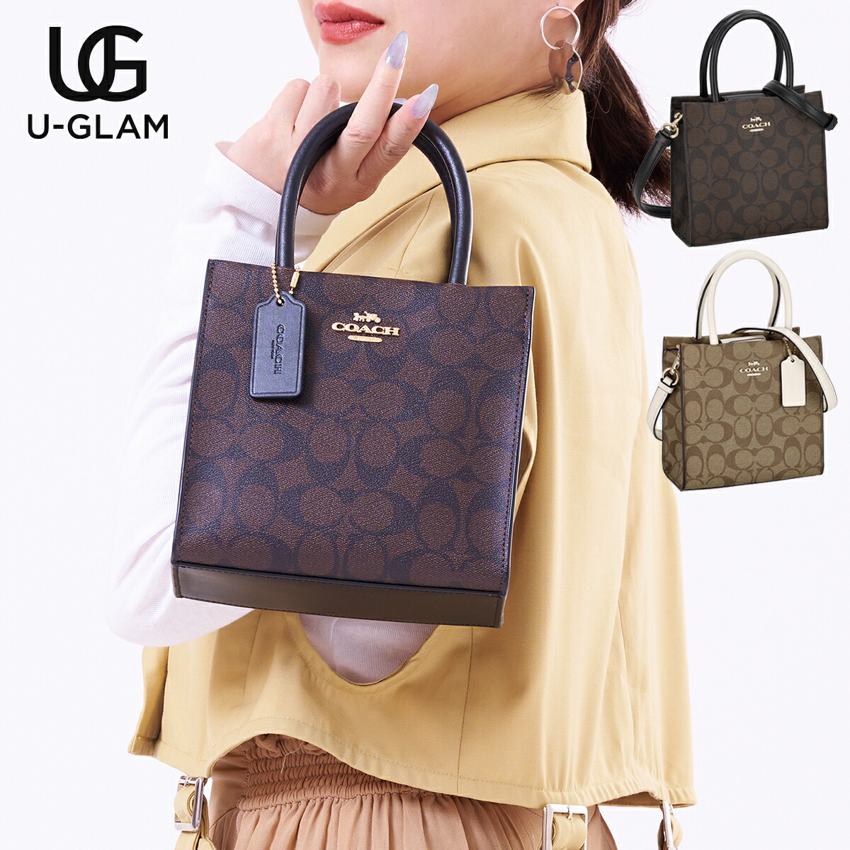 COACH コーチ バッグ ハンドバッグ 5693 レディース MINI CALLY