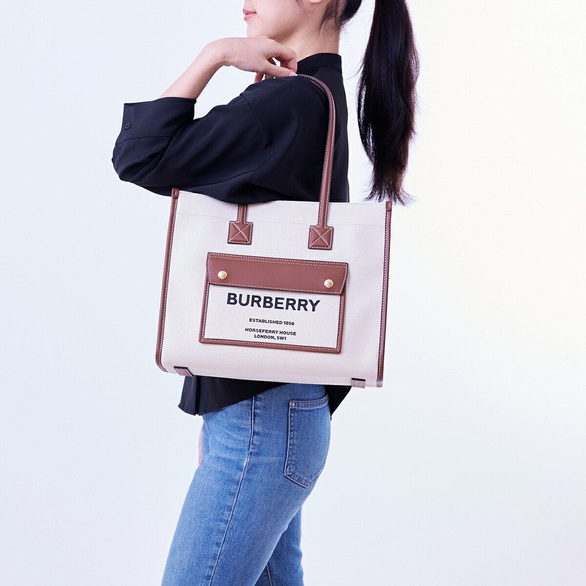 BURBERRY バーバリー バッグ トートバッグ 8044138 レディース SM