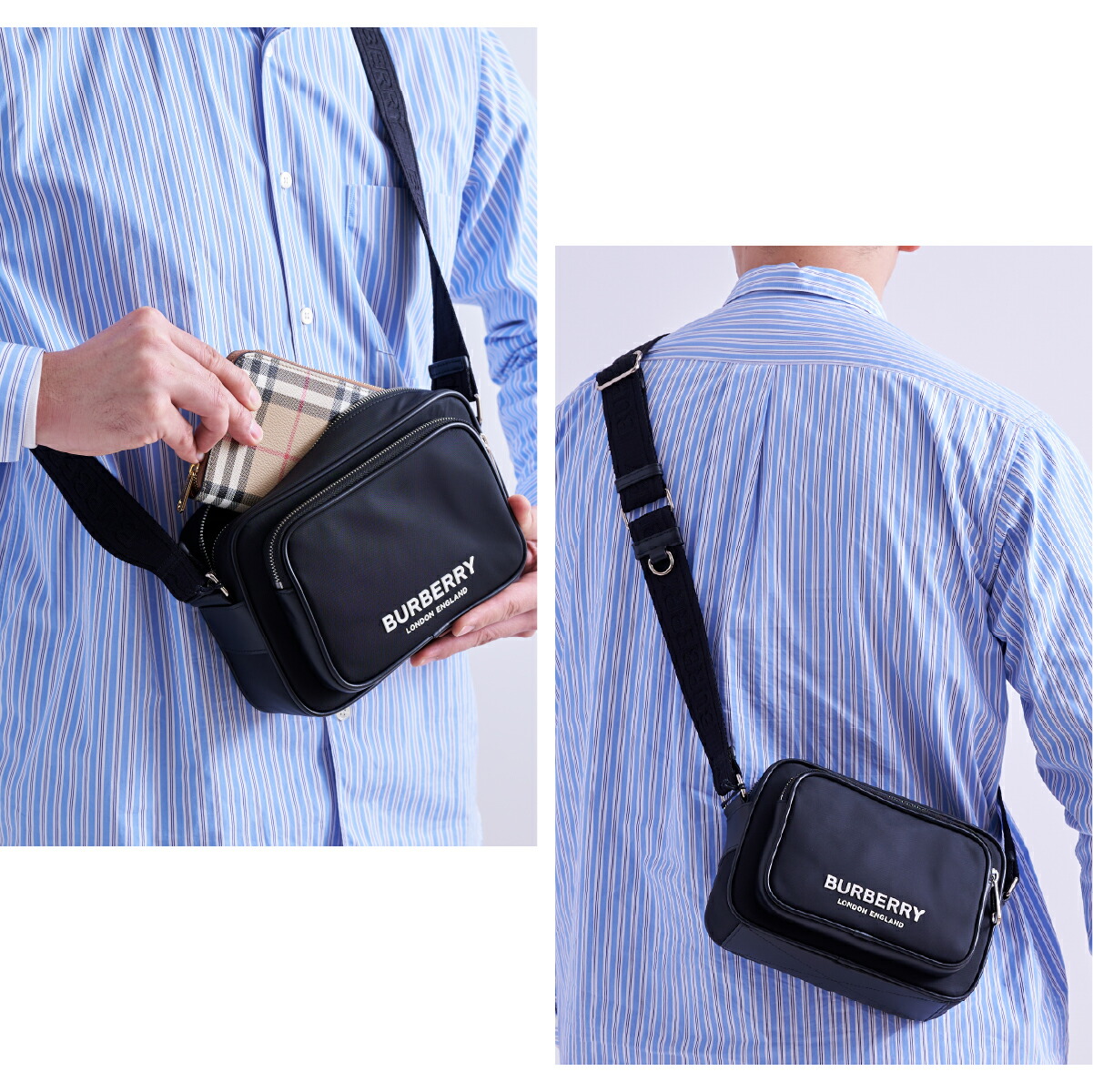 BURBERRY バーバリー バッグ ショルダーバッグ 8049094 メンズ PADDY