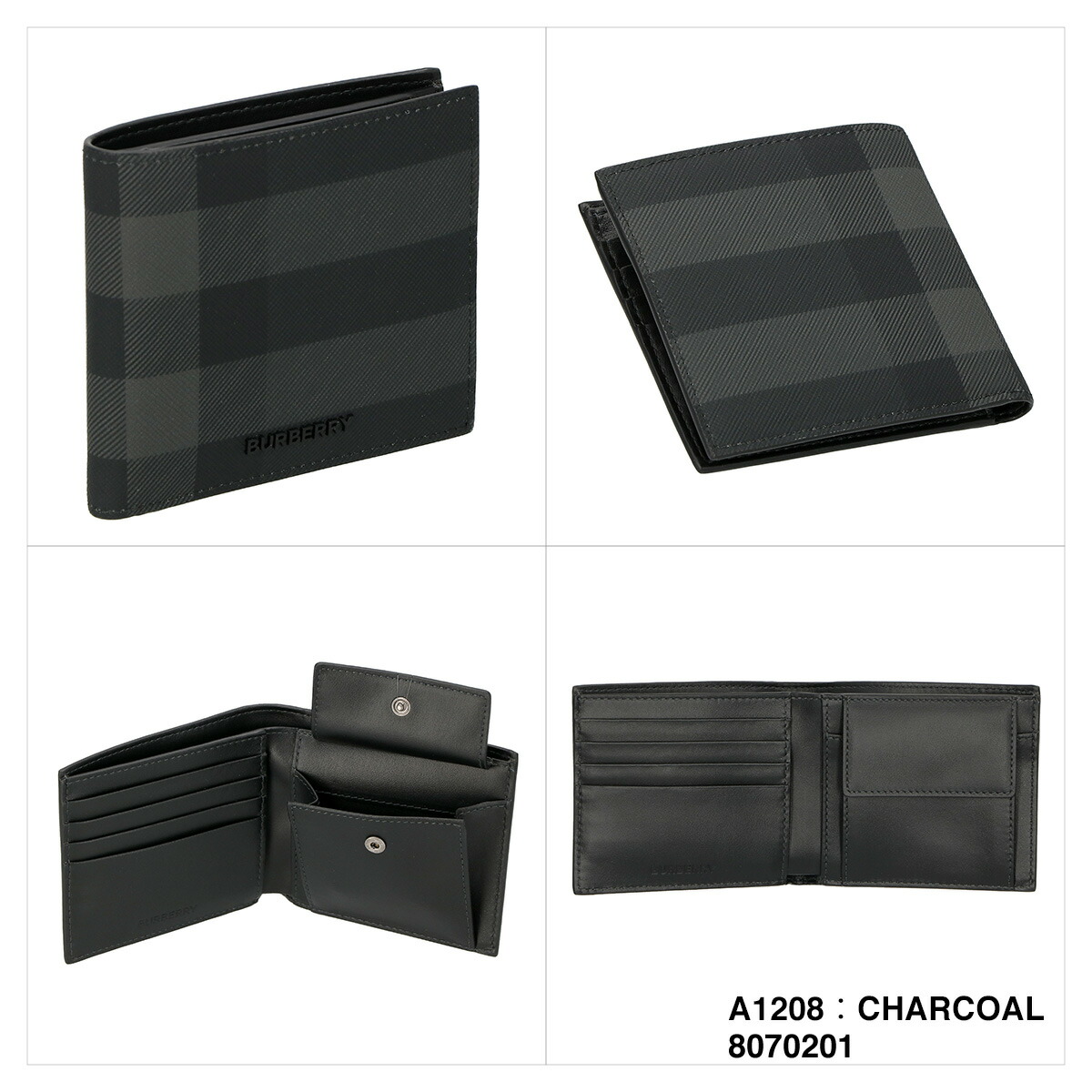 BURBERRY バーバリー 小物 二つ折り財布 8069815 8070201 メンズ : U