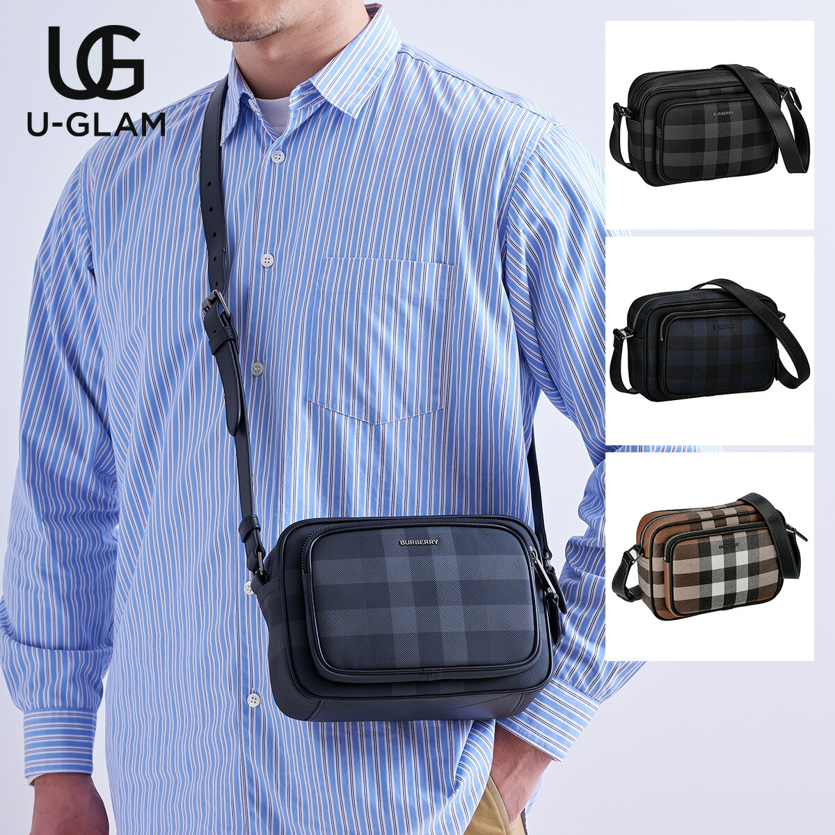 ailesさん専用BURBERRY カバン BURBERRY バーバリー バッグ ショルダーバッグ 8074099 8049145 メンズ
