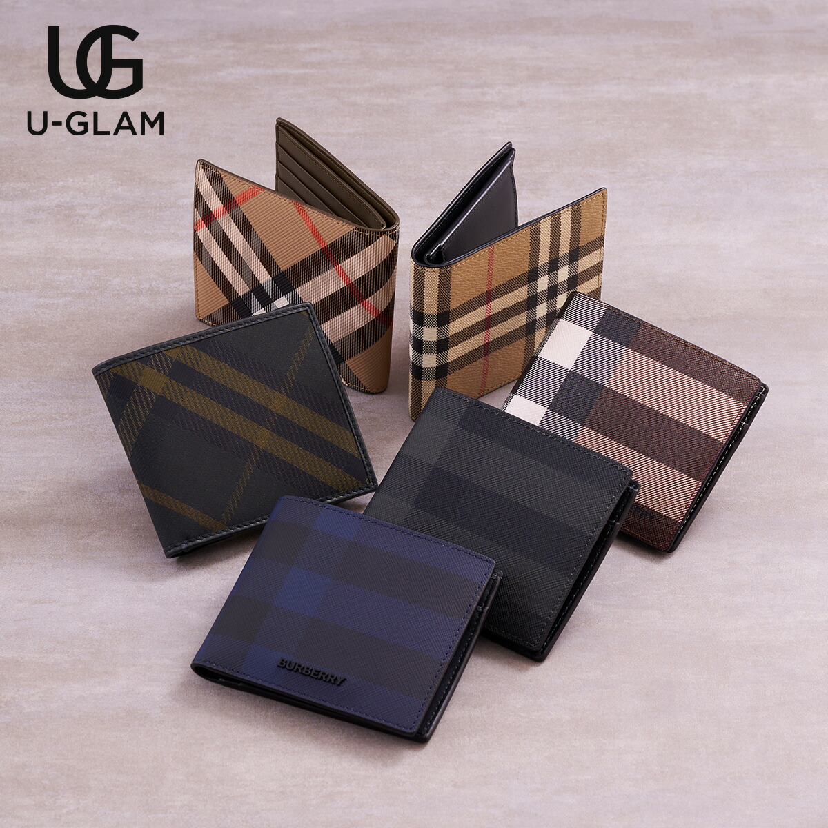 BURBERRY 二つ折り財布 BURBERRY バーバリー 小物 二つ折り財布 8052802 8073284 8084169