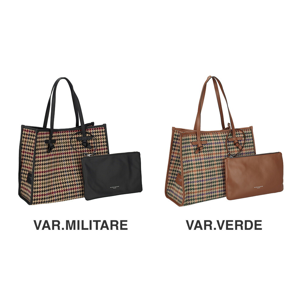 GIANNI CHIARINI ジャンニキアリーニ バッグ トートバッグ MARCELLA M マルチェッラ M BS 6850 VAR.MILITARE レディースの画像