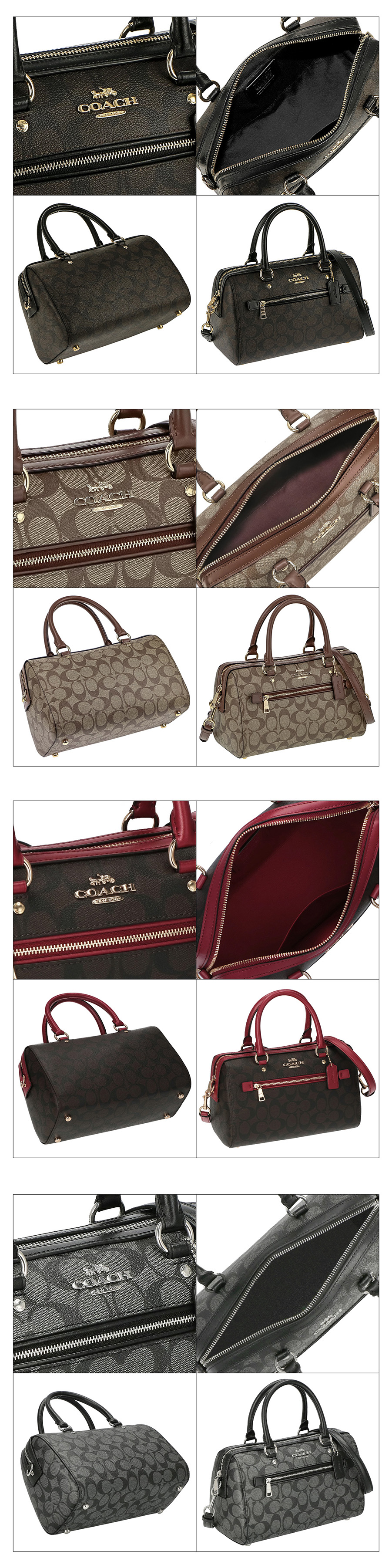 COACH コーチ バッグ ハンドバッグ 83607 レディース ROWAN SATCHEL