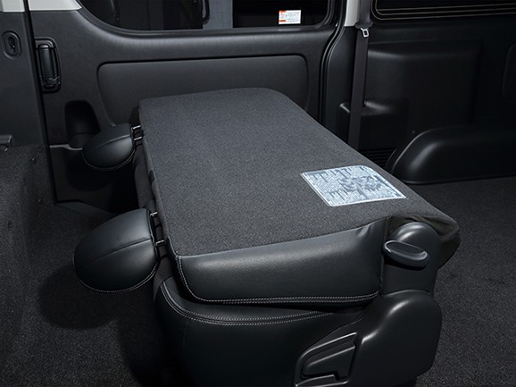 ハイエース スーパーGL用 セカンドシートバックパネル 1型 〜 現行対応