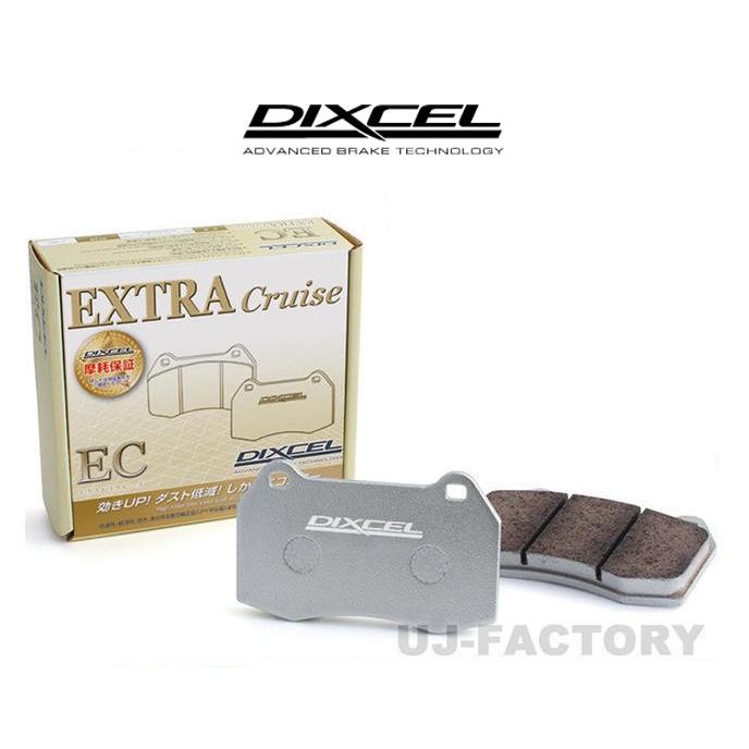 DIXCEL ブレーキパッド ECtype ストリート 前後1台分 (EC-361074＋EC-365040) インプレッサWRX STi GC8 SEDAN (H8 8〜H9 8) D型 標準モデル