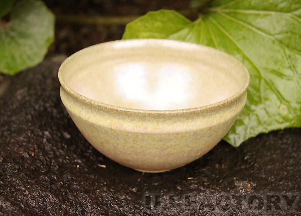 奈良 赤膚焼】 パールラスター（天目茶碗） てんもくぢゃわん 陶器