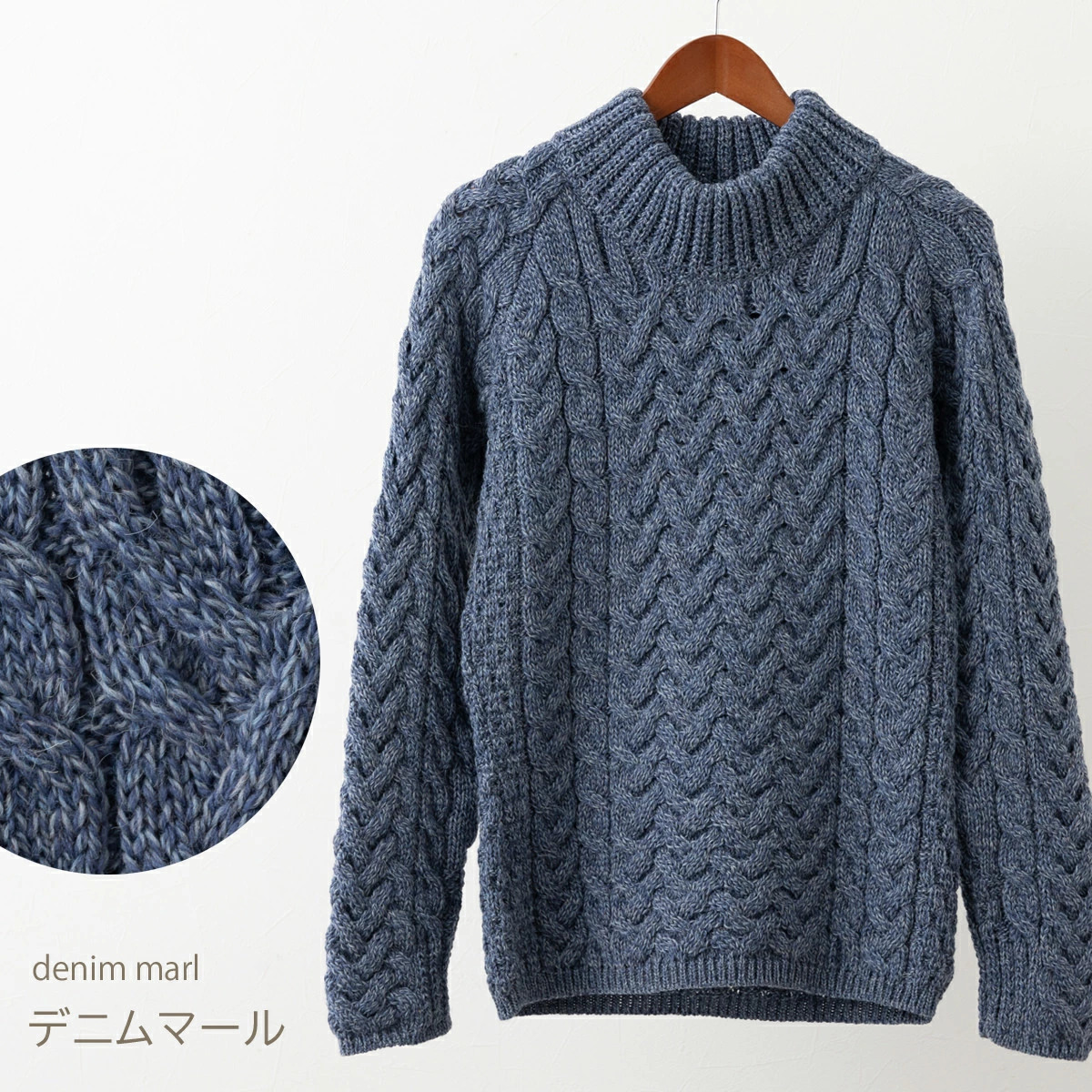 ARAN WOOLLEN MILLS レディース セーター アラン ウーレンミルズ