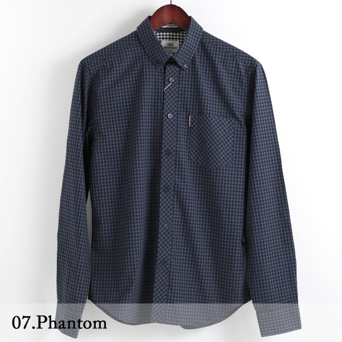 ベンシャーマン Ben Sherman 長袖シャツ ギンガムチェック コア 9色