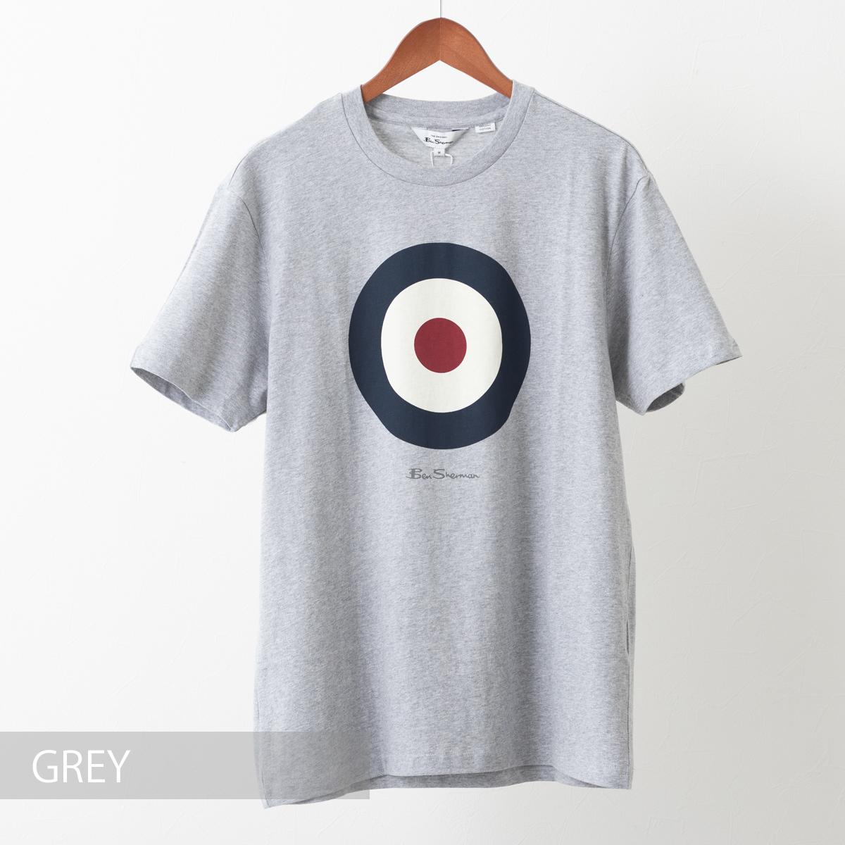 Ben Sherman ベンシャーマン メンズ Tシャツ 半袖 ターゲットマーク