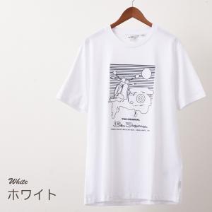 Ben Sherman ベンシャーマン グラフィック プリント Tシャツ 半袖 オーガニックコットン...