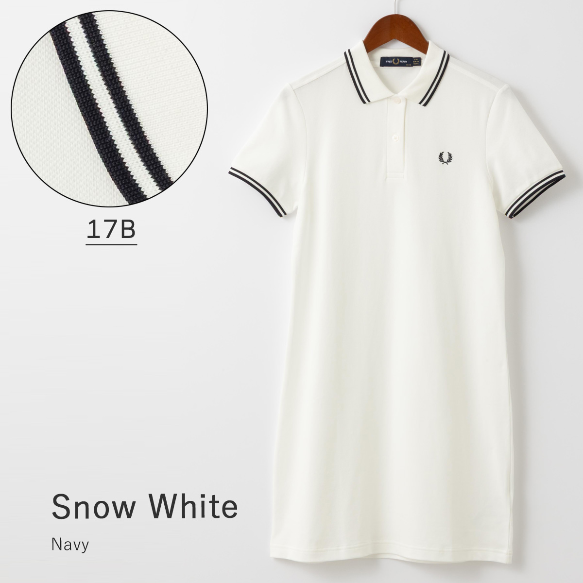 FRED PERRY（フレッドペリー） レディース ポロシャツ ワンピース 半袖