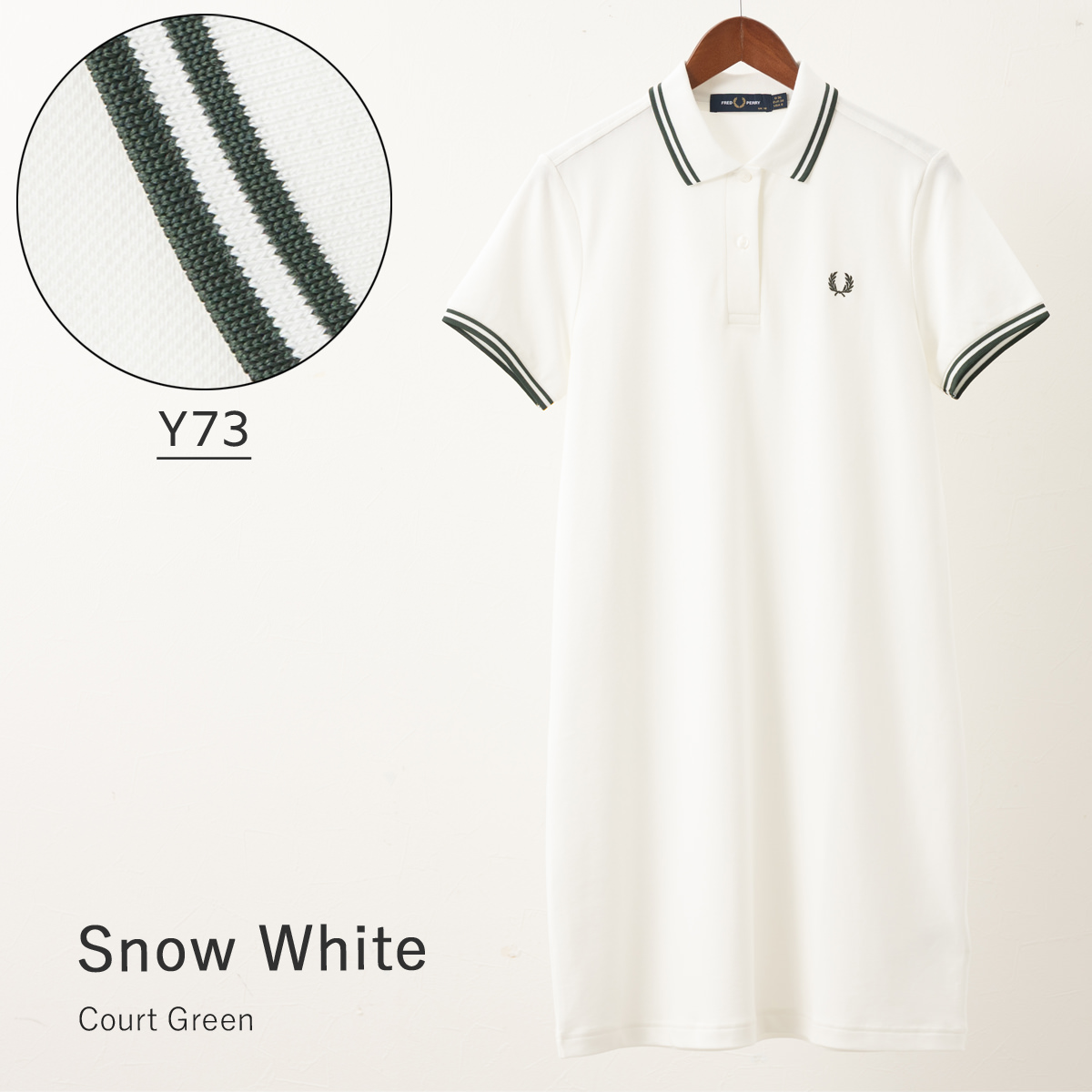 FRED PERRY（フレッドペリー） レディース ポロシャツ ワンピース 半袖